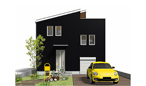 32坪 南玄関プラン 4LDK 外観