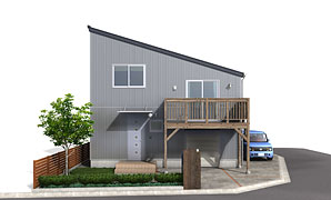 28坪 南玄関プラン 4LDK 外観