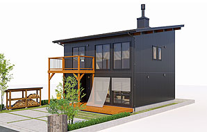 28.5坪 南玄関プラン 4LDK 外観